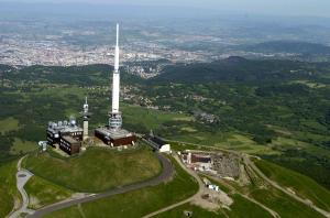 Le sommet du puy de Dôme